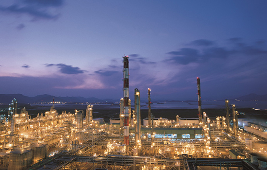 Lotte Chemical Yeosu plant in South Jeolla Province