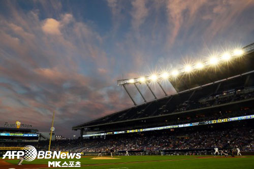 캔자스시티 로열즈 홈구장 코프먼스타디움 전경. 사진=ⓒAFPBBNews = News1