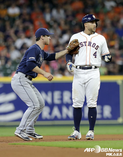 탬파베이가 휴스턴에 크게 졌다. 사진(美 휴스턴)=ⓒAFPBBNews = News1