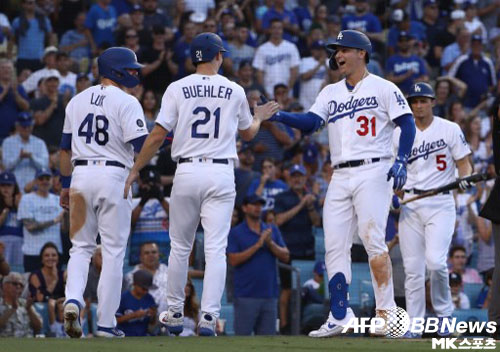 다저스는 콜로라도를 크게 이겼다. 사진(美 로스앤젤레스)=ⓒAFPBBNews = News1