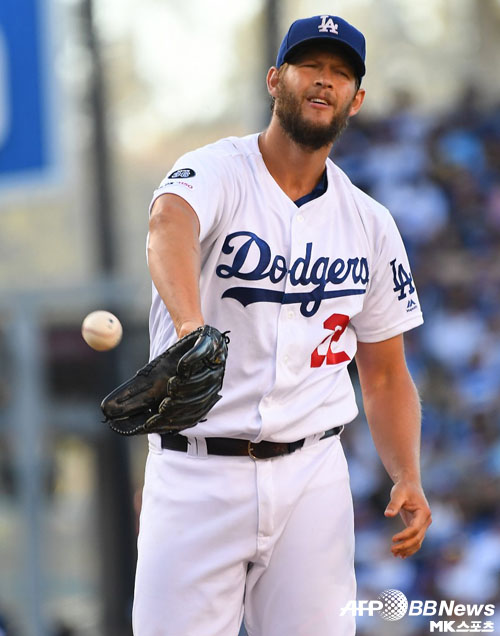 다저스는 커쇼가 고전하며 어려운 경기를 했다. 사진=ⓒAFPBBNews = News1