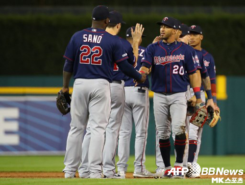 미네소타가 지구 우승을 확정했다. 사진(美 디트로이트)=ⓒAFPBBNews = News1