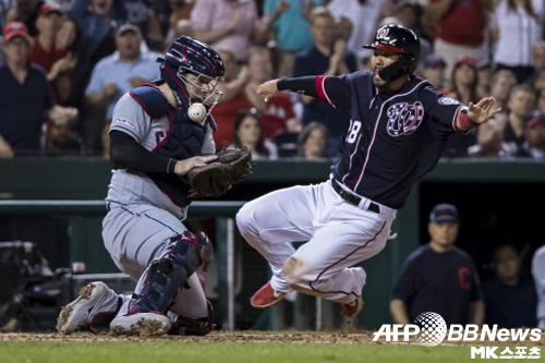 클리블랜드는 워싱턴 원정 첫 경기에서 패했다. 사진(美 워싱턴DC)=ⓒAFPBBNews = News1