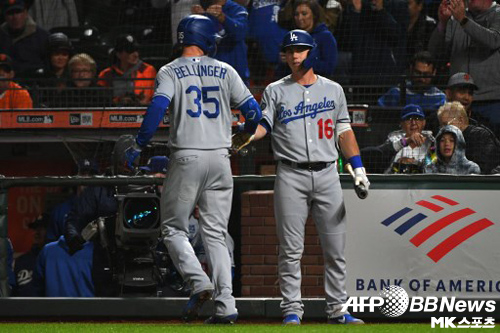 다저스가 샌프란시스코에 승리했다. 사진(美 샌프란시스코)=ⓒAFPBBNews = News1