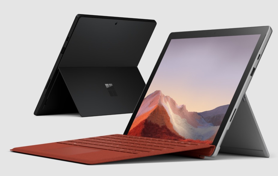 서피스프로7의 모습. [MS홈페이지]