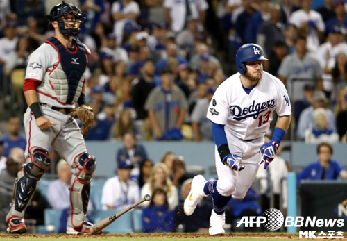 먼시는 이날 경기에서만 3타점을 올렸다. 사진(美 로스앤젤레스)=ⓒAFPBBNews = News1