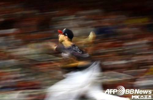 이틀 쉬고 나온 슈어저는 여전히 위력적이었다. 사진(美 워싱턴DC)=ⓒAFPBBNews = News1