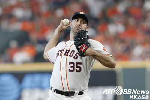 벌랜더는 1차전에서 탬파베이를 상대로 7이닝 무실점을 기록했다. 사진=ⓒAFPBBNews = News1