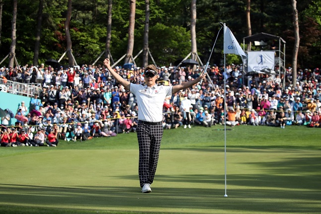 올해부터 유러피언투어에서 활동하는 이태희. 사진=한국프로골프협회 제공