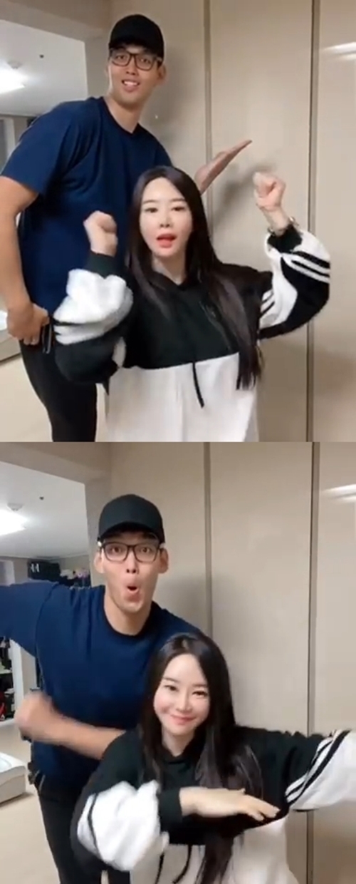 전 농구선수 하승진, 아내 사진=하승진 SNS 캡쳐