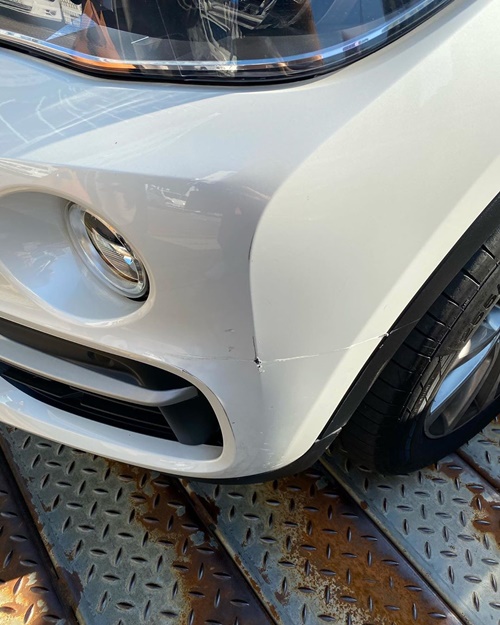 박솔미가 주차 뺑소니를 당했다. 사진=박솔미 인스타그램