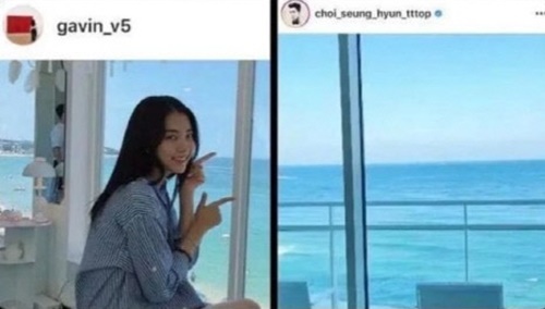 빅뱅 멤버 탑과 열애설이 불거진 김가빈에 대한 관심이 뜨겁다. 사진=김가빈, 탑 SNS