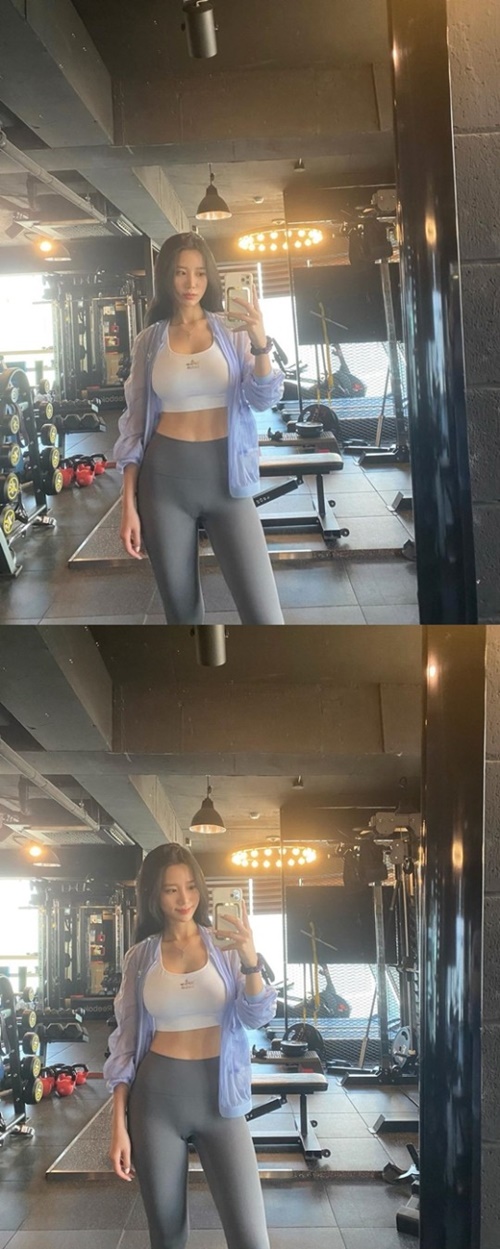 걸그룹 베리굿 멤버 조현이 건강미를 뽐냈다. 사진=조현 SNS