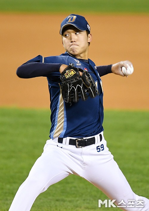 NC다이노스 구창모의 피칭 동작3. 사진=MK스포츠 DB