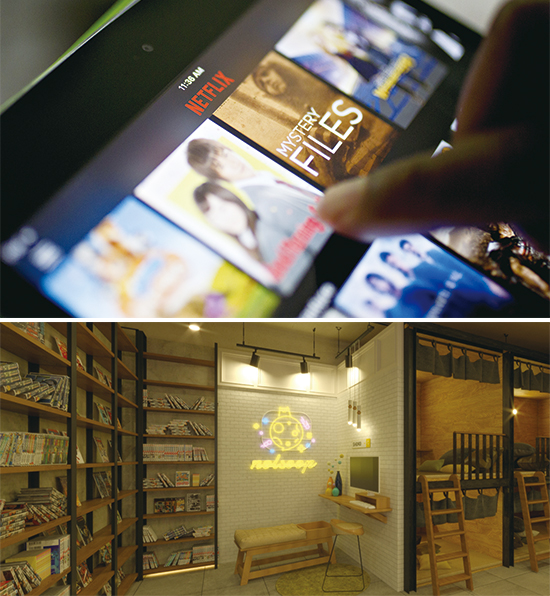 요즘 40세는 ‘디지로그’ 세대다. 디지털 적응력이 높은 반면 아날로그에 대한 향수도 동시에 품고 있다. OTT와 만화카페 결제 비중이 모두 높게 나타나는 배경이다. <매경DB>