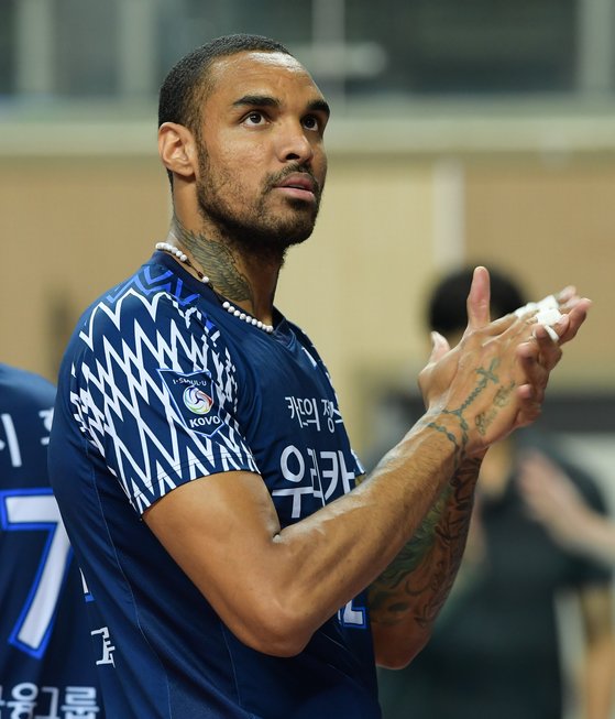 프로배구 우리카드 리버맨 아가메즈. [사진 한국배구연맹]