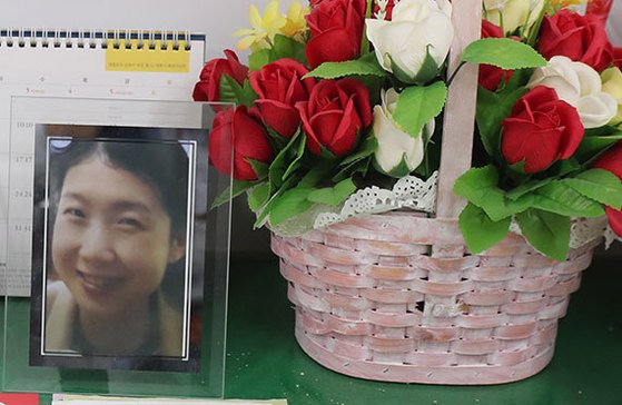 세월호 침몰 당시 학생들을 구하다 숨진 기간제 교사 김초원 교사.[중앙포토]