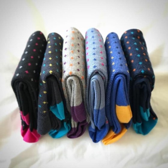 그의 정리법에 따라 정리한 옷장과 양말. [사진 인스타그램 캡처]