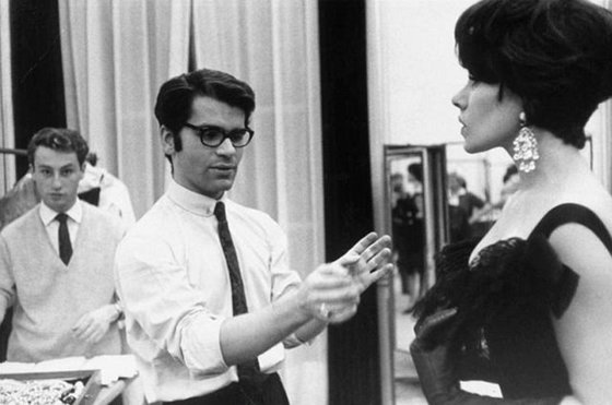 칼 라거펠트가 파리에 처음 입성했을 당시의 젊은 모습. [사진 livejournal]