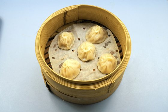 쫑궈 라 미엔 샤오룽바오의 샤오룽바오. 10개에 약 5000원이다. 백종현 기자