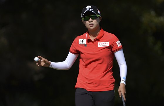 LPGA KIA 클래식 최종 라운드에서 보기 없는 플레이를 펼친 김효주. [AP]
