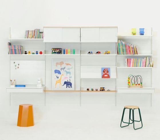 수천가지 경우의 수가 나올 정도로 다양한 모듈 구성이 가능한 레어로우의 시스템 225 제품. [사진 레어로우]