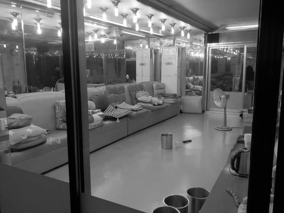 철거 전인 지난 1월 옐로하우스 내부 모습. 최은경 기자