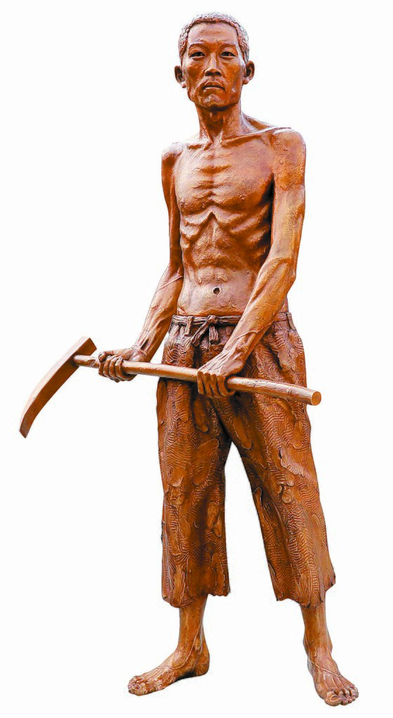 3·1 운동 100주년을 맞은 지난 3월 1일 울산시 울산대공원 동문에 건립된 강제징용 노동자상. [연합뉴스]