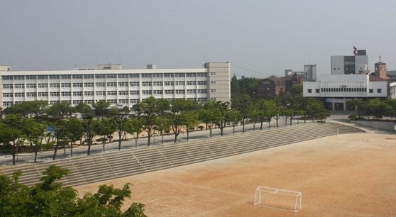 자사고에서 일반고 전환을 추진 중인 전북 익산 남성고 전경. [연합뉴스]