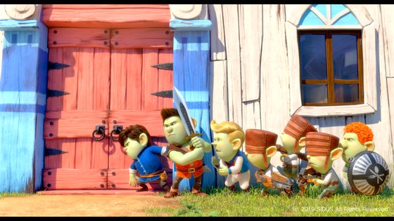 공주를 돕는 일곱 난쟁이들. 상대방을 외모로 판단하는 얄팍한 생각 탓에 저주를 받아 이런 모습이 됐다. [사진 NEW]