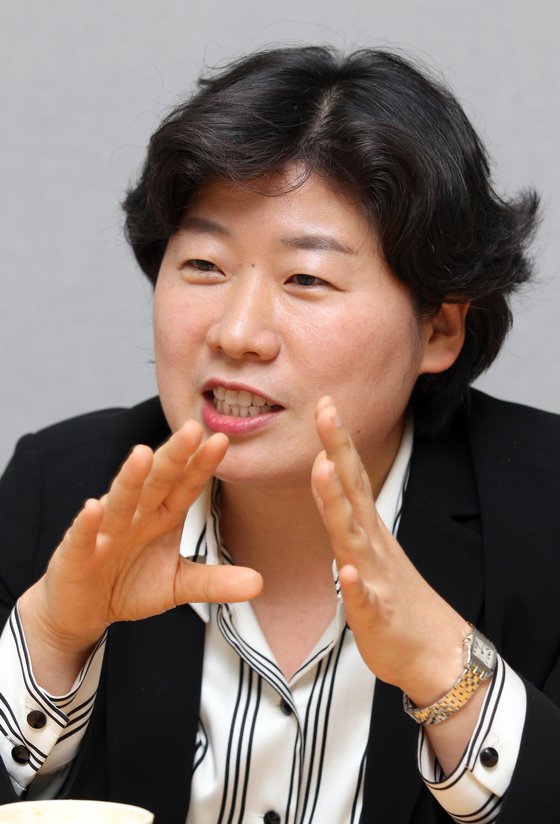 박지영 신임 여주지청장의 모습. [중앙포토]