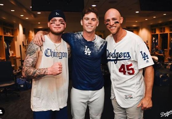 올해 잠재력이 폭발한 다저스 신인 3명. 버두고, 스미스, 비티(왼쪽부터). [사진 LA 다저스 SNS]