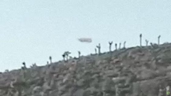 51구역에서 목격됐다는 UFO 모양의 비행체. [사진 유튜브 Alien Planet 계정 캡처]