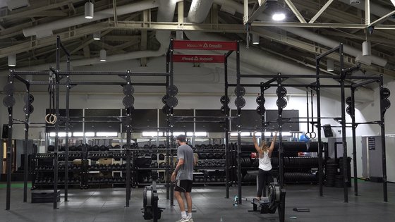 미군 장병은 험프리스 시설에 대단히 만족한다고 입을 모았다. 특히 ‘슈퍼 짐’이라 불리는 운동시설을 최고라고 강조했다. 영상캡처=공성룡 기자