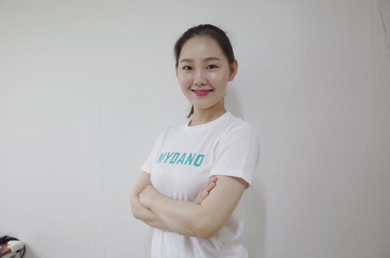 '링고 코치'라는 이름으로 활동하고 있는 2년차 다노 코치 황수미(29)씨 [사진 다노]