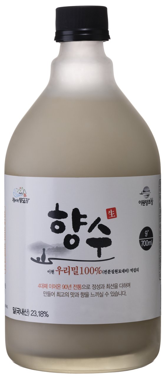 향수(충북 옥천 이원양조장), 알코올 도수 9도