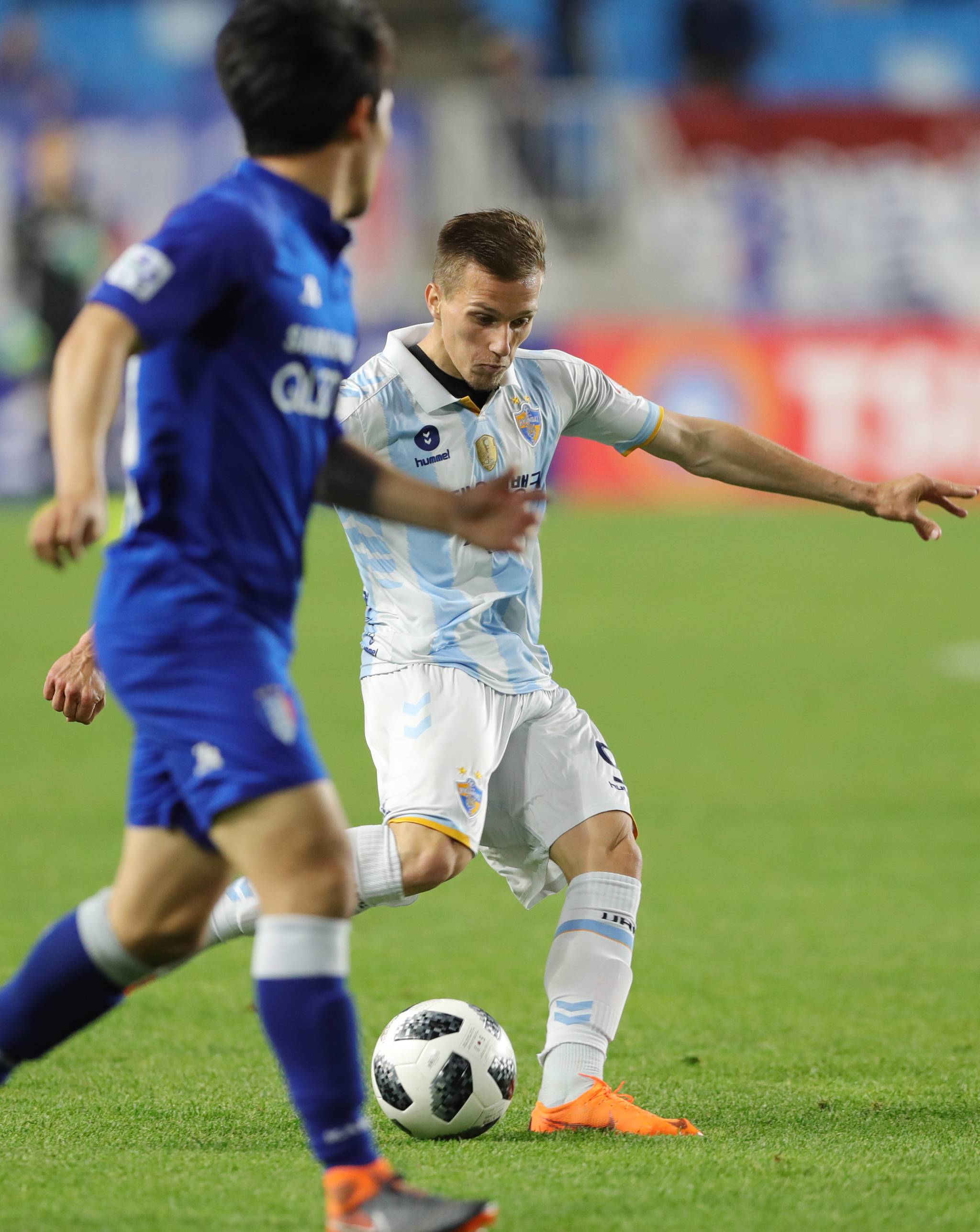 지난해 5월 울산 현대 소속으로 수원 삼성을 상대했던 오르샤. [연합뉴스]