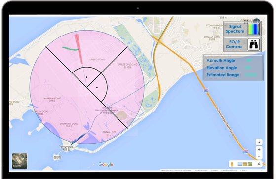 다빈시스템스가 개발중인 위상 배열안테나 기반 드론 탐지추적 시스템. [사진 다빈시스템스]