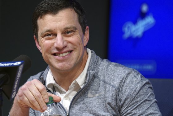 다저스의 실권을 갖고 있는 앤드류 프리드먼 사장. [AP=연합뉴스]