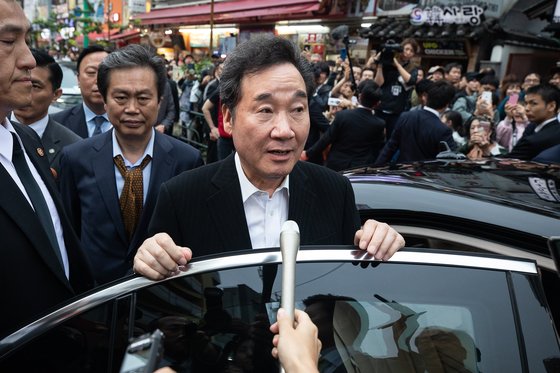 일본을 방문중인 이낙연 국무총리. [뉴스1]