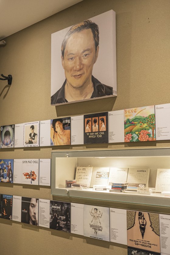 고 신해철의 흔적을 볼 수 있는 신해철 스튜디오. [사진 한국관광공사]