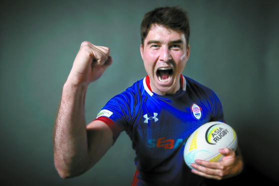 미국인 아버지와 한국인 어머니를 둔 한국 7인제 럭비 국가대표 김진. 미국 국적이던 그는 도쿄올림픽 출전을 위해 특별귀화했다. 장진영 기자