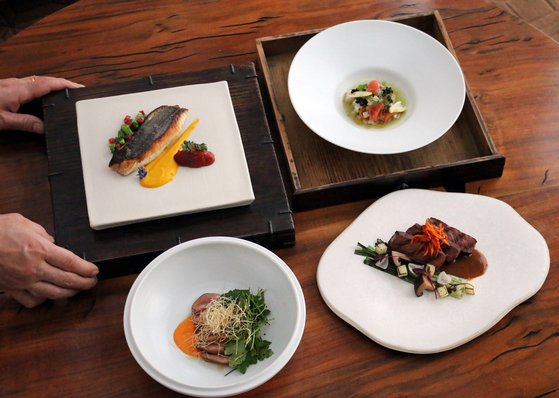 파크 하얏트 서울 '더 테이스트-발효 디너세트' 모둠 사진