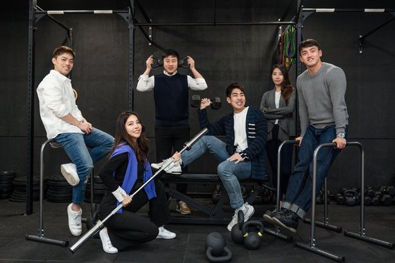 2017년 창업부터 지금까지 함께 해오고 있는 버핏서울 운영진들. 왼쪽부터 공진규 이사, 도아름송이 매니저, 김형기 매니저, 장민우 대표, 박한희 이사, 박찬소 매니저. 기획 총괄은 장 대표와 공 이사가 주도하지만, 이들 모두가 한 마음으로 회사를 함께 이끌어왔다. [사진 버핏서울]