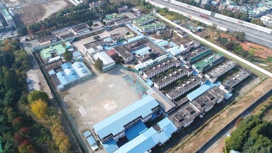 광주 북구 문흥동 옛 광주교도소 전경. [뉴스1]