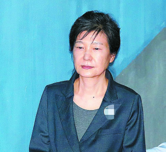 박근혜 전 대통령의 모습. [뉴스1]