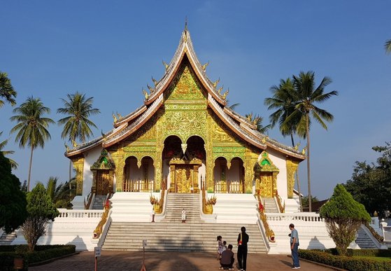 루앙프라방 국립박물관.