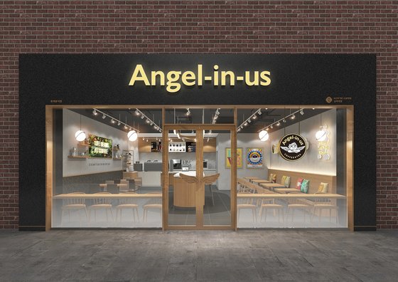 엔제리너스 커피 매장 모습. [엔제리너스]