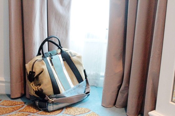 지난달 코엑스에서 열린 서울디자인페스티벌에서 할리케이는 청바지를 에코백으로 제작했다. [사진 서울디자인페스티벌]