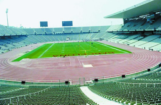 1992년 바르셀로나 올림픽 경기장. [중앙포토]